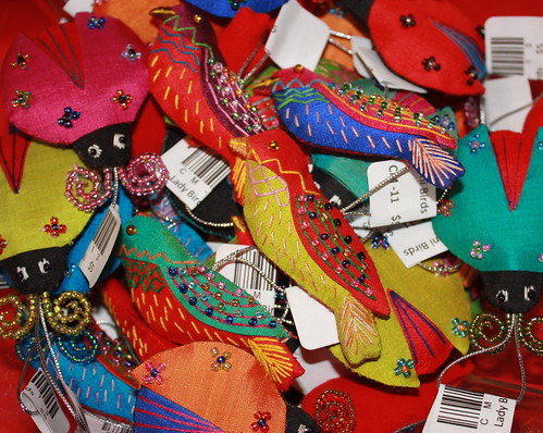 Mini birds and ladybirds